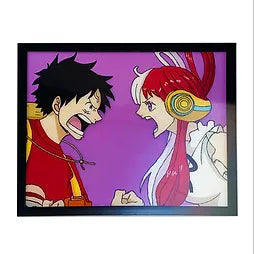 Pirate & Singer Glass Art