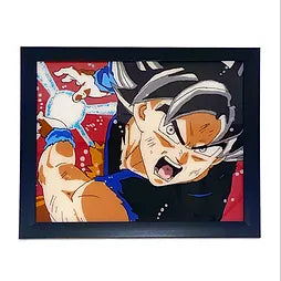 Saiyan Warrior Glass Art