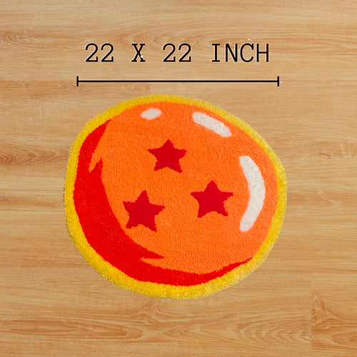 3 Star Ball Rug