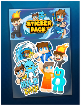 Milo & Chip sticker pack